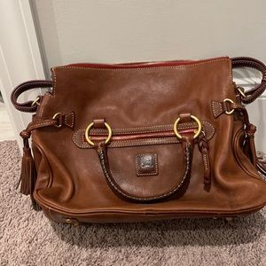 Vintage Dooney And Bourke Leather Purse. Gently U… - image 1